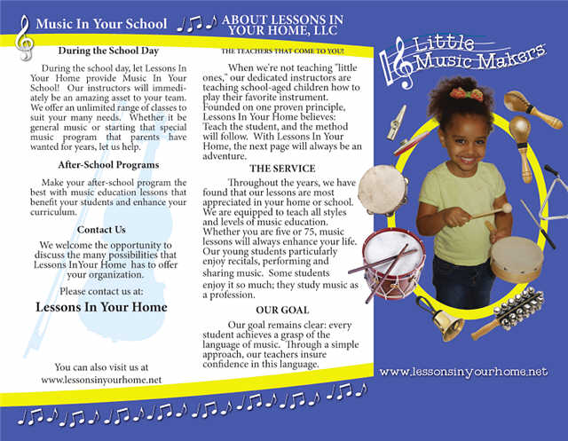 page from brochure