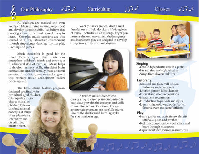 page from brochure
